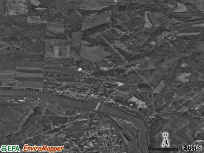 Zip code 43734 satellite photo by USGS