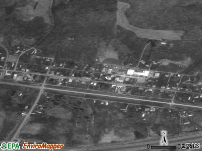 Zip code 43768 satellite photo by USGS