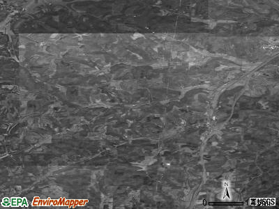 Zip code 43840 satellite photo by USGS
