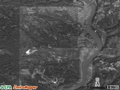 Zip code 43938 satellite photo by USGS