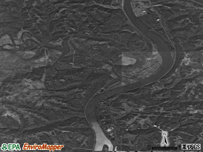 Zip code 43942 satellite photo by USGS