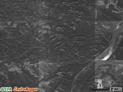 Zip code 43943 satellite photo by USGS