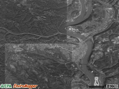 Zip code 43952 satellite photo by USGS