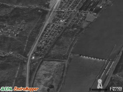 Zip code 43971 satellite photo by USGS