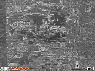 Zip code 44010 satellite photo by USGS