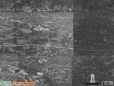 Zip code 44023 satellite photo by USGS