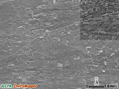 Zip code 44048 satellite photo by USGS