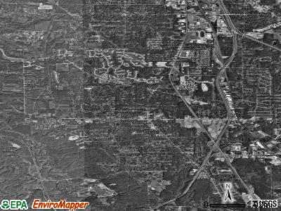 Zip code 44067 satellite photo by USGS