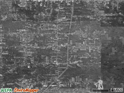 Zip code 44072 satellite photo by USGS