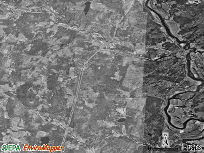 Zip code 05081 satellite photo by USGS