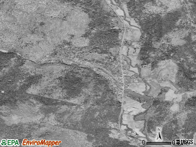 Zip code 05083 satellite photo by USGS