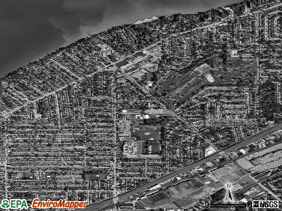 Zip code 44123 satellite photo by USGS