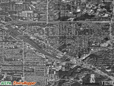 Zip code 44137 satellite photo by USGS