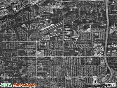 Zip code 44143 satellite photo by USGS