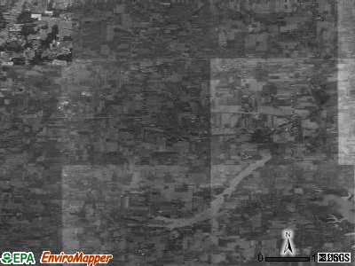 Zip code 44201 satellite photo by USGS