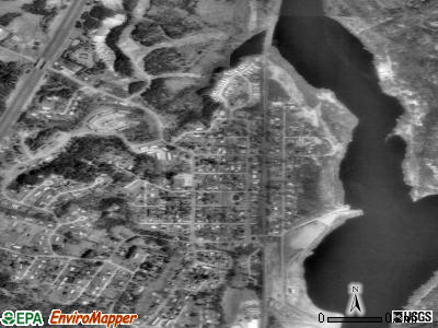Zip code 05088 satellite photo by USGS