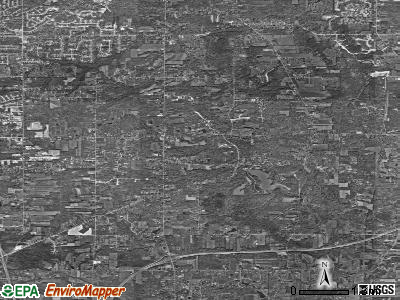 Zip code 44233 satellite photo by USGS