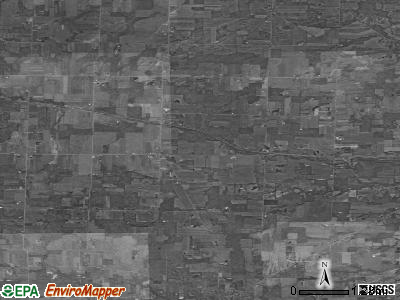Zip code 44235 satellite photo by USGS