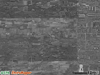 Zip code 44253 satellite photo by USGS