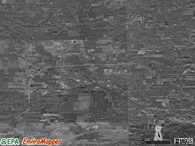 Zip code 44254 satellite photo by USGS