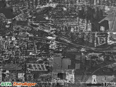 Zip code 44262 satellite photo by USGS
