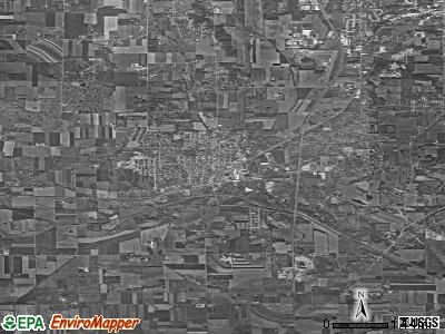 Zip code 44270 satellite photo by USGS
