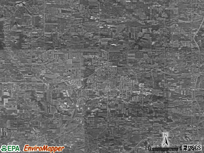 Zip code 44281 satellite photo by USGS
