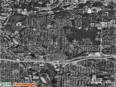 Zip code 44288 satellite photo by USGS