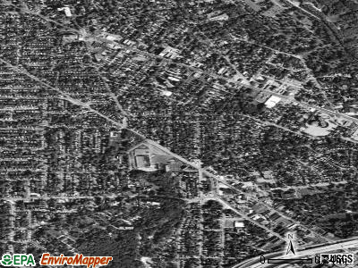 Zip code 44302 satellite photo by USGS