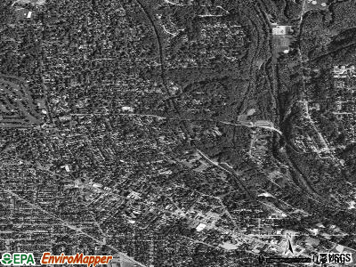 Zip code 44303 satellite photo by USGS