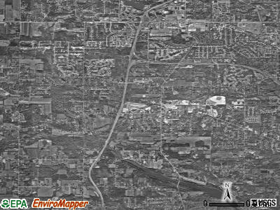 Zip code 44321 satellite photo by USGS