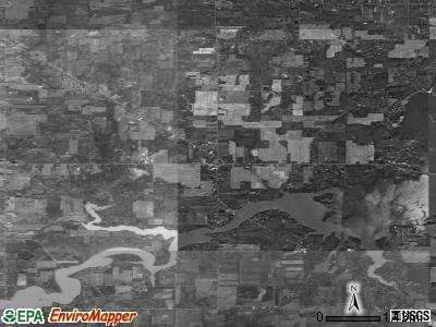 Zip code 44411 satellite photo by USGS