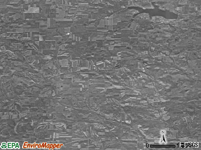 Zip code 44423 satellite photo by USGS
