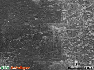Zip code 44425 satellite photo by USGS