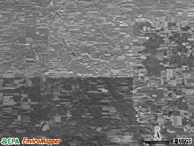 Zip code 44428 satellite photo by USGS