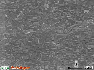 Zip code 44431 satellite photo by USGS