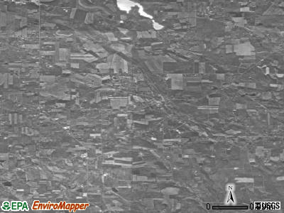 Zip code 44445 satellite photo by USGS