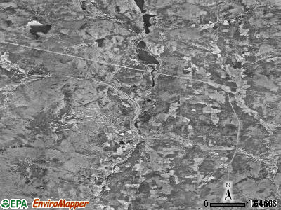 Zip code 05149 satellite photo by USGS