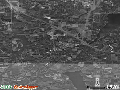 Zip code 44452 satellite photo by USGS