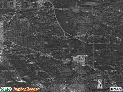 Zip code 44484 satellite photo by USGS