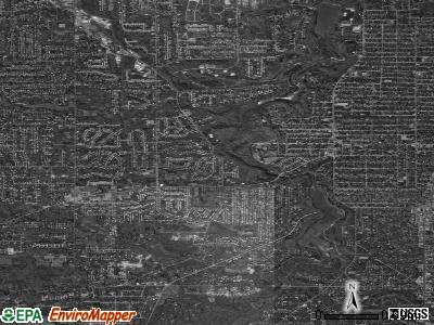 Zip code 44511 satellite photo by USGS