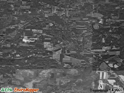 Zip code 44608 satellite photo by USGS