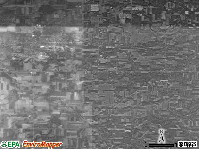 Zip code 44609 satellite photo by USGS