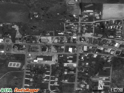 Zip code 44610 satellite photo by USGS
