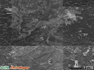 Zip code 44612 satellite photo by USGS