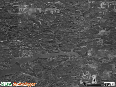 Zip code 44620 satellite photo by USGS