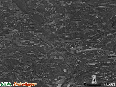 Zip code 44633 satellite photo by USGS