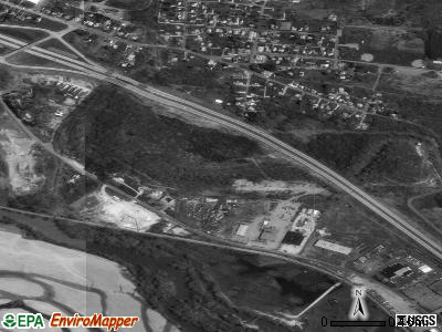 Zip code 44653 satellite photo by USGS