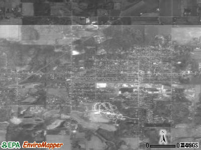 Zip code 44672 satellite photo by USGS
