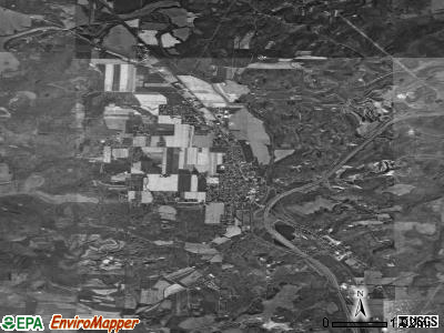 Zip code 44680 satellite photo by USGS